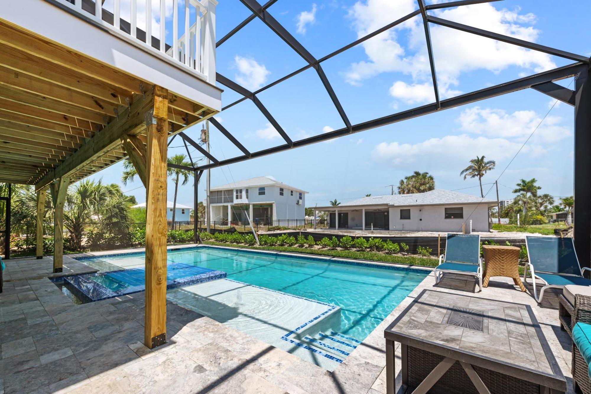 Heated Pool Home Steps To The Beach Fort Myers Beach Exterior foto